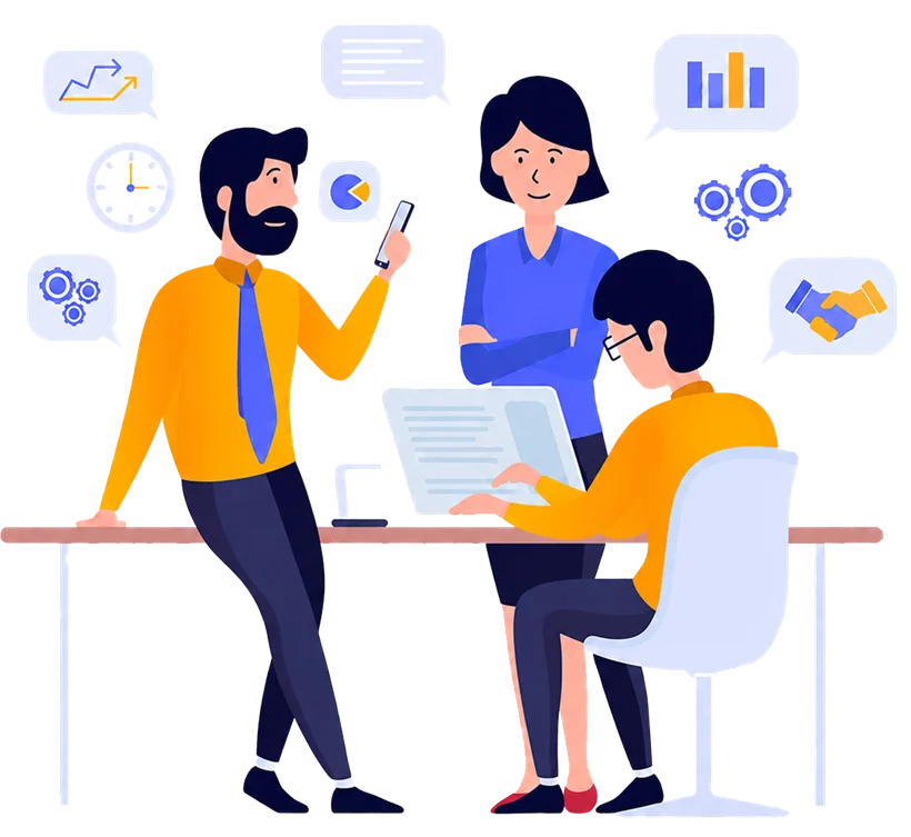 Equipo de Bribool Capital trabajando en capacitación empresarial
